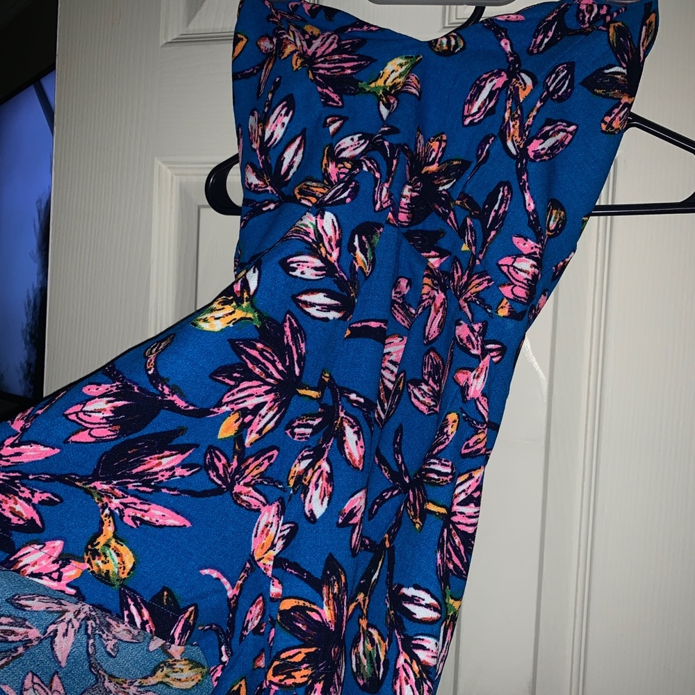 Strapless, sexy, romper